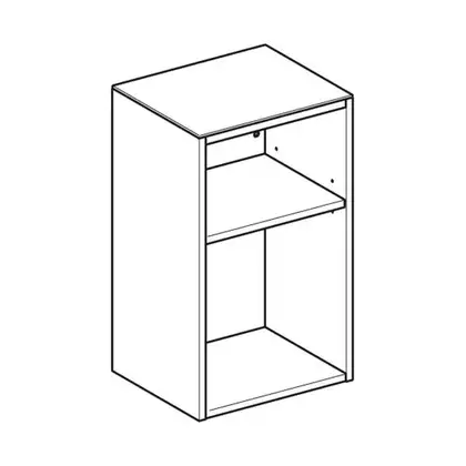Шкафчик без дверей 36 х 29,9 х h60 см Geberit Smyle Square (500.358.JK.1)