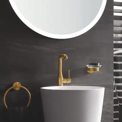 Змішувач для умивальника Grohe Essence New XL-Size, бронза (24170GN1)