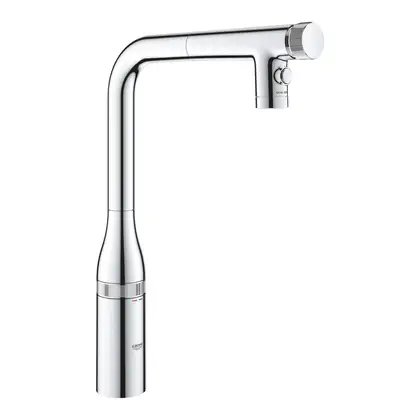 Змішувач для кухні Grohe Essence Smartcontrol з висувною лійкою, chrome (31892000)
