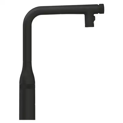 Змішувач для кухні Grohe Essence Smartcontrol з висувною лійкою, чорний матовий (31892KF0)