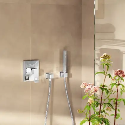 Grohe Душовий набір з тримачем для прихованого монтажу Grouphoria Cube (26405000) Grohe Душовий набір з тримачем для прихованого монтажу Grouphoria Cube (26405000)