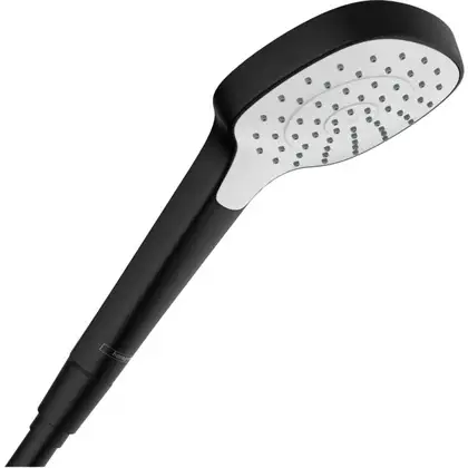 Лійка для душу Hansgrohe Croma E 1jet EcoSmart 9 л/хв (колір - чорний матовий/білий) 26815670