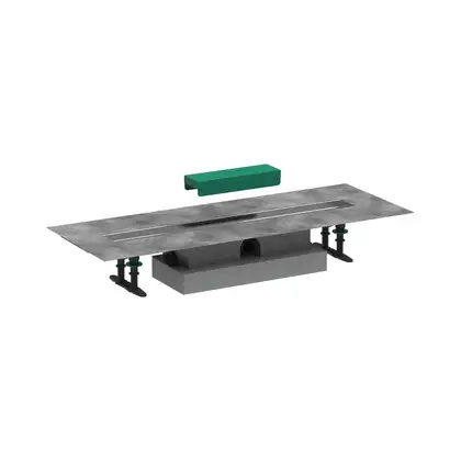 Дренажный канал для плоской установки 70 см Hansgrohe uBox universal (комплект внешняя и скрытая части) (56017180)