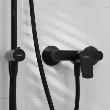 HANSGROHE Logis Змішувач для душу, чорний матовий (71600670)