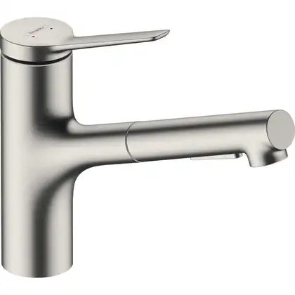 Hansgrohe Zesis M33 Змішувач кухонний, сталь (74803800)