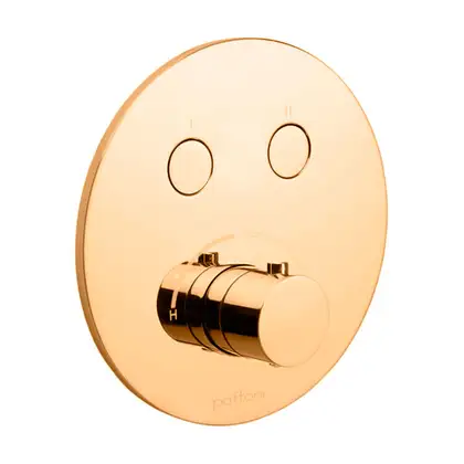 Смеситель для душа Paffoni Compact Box (цвет - Honey gold / Медовое золото) (CPM018HG)