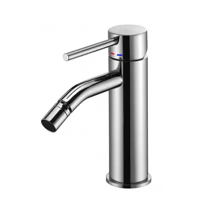 Змішувач для біде Paffoni Light без донного клапана Mercury Grey (LIG131MG)