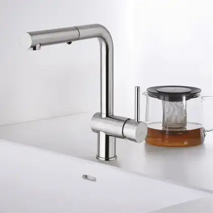 Paffoni Light Змішувач для кухні, чорний матовий (LIG285NO-MET) Paffoni Light Змішувач для кухні, чорний матовий (LIG285NO-MET)