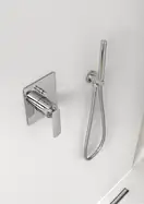 Смеситель для раковины (умывальника) KOHLMAN EXPERIENCE CHROME низкий (QB100E)