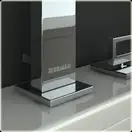 Смеситель для ванны KOHLMAN NEXEN CHROME на борт ванны (QB240U)