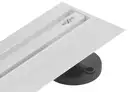 Трап для душа MEXEN FLAT 360° SLIM WHITE белый 70 см (MEX-1241070)