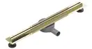 Трап для душа MEXEN FLAT 360° SLIM GOLD золотой 100 см (MEX-1541100)