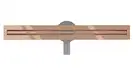 Трап для душа MEXEN FLAT 360° SLIM ROSE GOLD розовое золото 120 см (MEX-1641120)