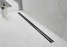 Трап для душа MEXEN FLAT 360° SLIM BLACK черный 180 см (MEX-1741180)