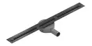 Трап для душа MEXEN FLAT 360° SUPER SLIM BLACK черный 120 см (MEX-1751120)