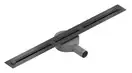 Трап для душа MEXEN FLAT 360° SUPER SLIM BLACK черный 160 см (MEX-1751160)