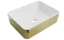 Умывальник (раковина) MEXEN CATIA WHITE GOLD накладной с узором (MEX-21314808)