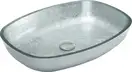 Умывальник (раковина) MEXEN ARAKS SILVER накладной (MEX-24155411)