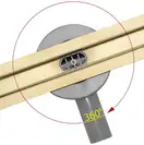 Трап для душа REA NEO SLIM MIRROR GOLD PRO 50см (REA-G5692)