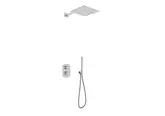 Душевая система KOHLMAN FOXAL 20 CHROME с термостатом + BOX скрытого монтажа (QW432FQ20)