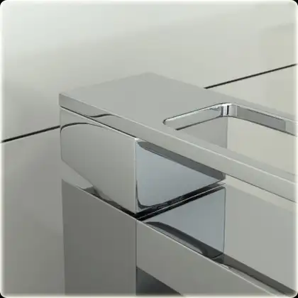 Смеситель для раковины (умывальника) KOHLMAN NEXEN CHROME (QB170U)