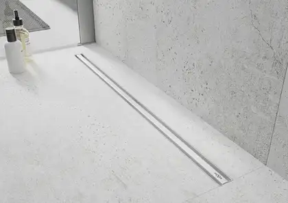Трап для душа MEXEN FLAT 360° SLIM WHITE белый 90 см (MEX-1241090)