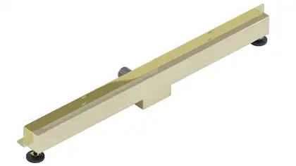 Трап для душа MEXEN FLAT WALL 2в1 настенный GOLD золотой 100 см (MEX-1530100)