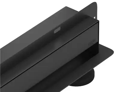Трап для душа MEXEN FLAT WALL 2в1 настенный BLACK черный 70 см (MEX-1730070)