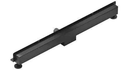 Трап для душа MEXEN FLAT WALL 2в1 настенный BLACK черный 100 см (MEX-1730100)