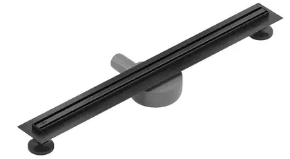Трап для душа MEXEN FLAT 360° SLIM BLACK черный 80 см (MEX-1741080)