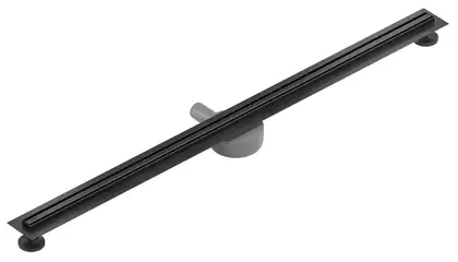 Трап для душа MEXEN FLAT 360° SLIM BLACK черный 180 см (MEX-1741180)