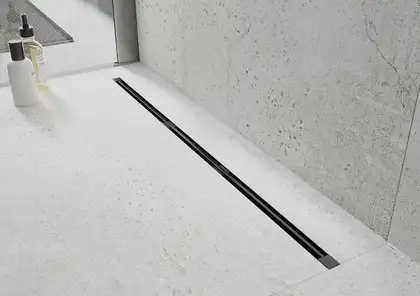 Трап для душа MEXEN FLAT 360° SUPER SLIM BLACK черный 50 см (MEX-1751050) Трап для душа MEXEN FLAT 360° SUPER SLIM BLACK черный 50 см (MEX-1751050)