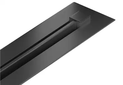 Трап для душа MEXEN FLAT 360° SUPER SLIM BLACK черный 150 см (MEX-1751150)