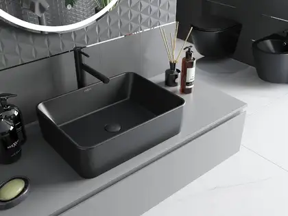 Умывальник (раковина) MEXEN CATIA BLACK MATT (MEX-21314885)