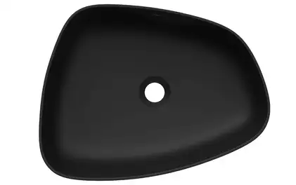 Умывальник (раковина) MEXEN ONO 51 BLACK накладной (MEX-23045171)