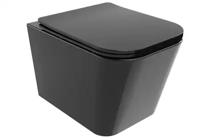 Подвесной унитаз MEXEN TEO BLACK (MEX-30854070)