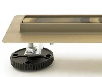 Трап для душа REA NEO SLIM MIRROR GOLD PRO 60см (REA-G5698)
