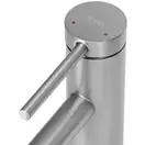 Смеситель для раковины (умывальника) REA FOSS NICKEL BRUSHED никель низкий (REA-B5315)