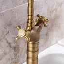 Смеситель для кухни REA RUSTICO BRUSHED GOLD золотой матовый (REA-B5521)