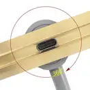 Трап для душа REA NEOX 90 SLIM PRO BRUSHED GOLD матовое золото (REA-G2716)