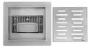 Трап для душа REA LINE 15x15 NICKIEL BRUSHED (REA-G6205)