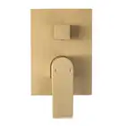 Душевая система REA MOBY BRUSHED GOLD + BOX скрытого монтажа (REA-P2403)