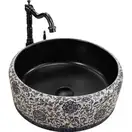 Умывальник (раковина) REA FLORISA BLACK MATT накладной (REA-U3307)