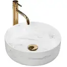 Умывальник (раковина) REA SAMI NATURE MARBLE накладной мрамор (REA-U6606)