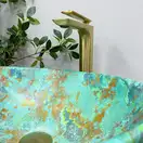 VBI Parma Marble Green Matt Умивальник, зелений (VBI-011003)