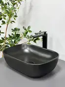 VBI Ravenna Black Matt Умивальник накладний, чорний (VBI-011203)