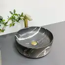 VBI PRATO Умивальник накладний, Black Onyx (VBI-011406)
