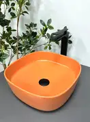 VBI Arezzo Terracotta Matt Умивальник накладний, теракотовий матовий (VBI-013204)