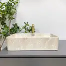 VBI ARABBA M Умивальник накладний, BEIGE STONE (VBI-013504)