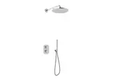 Душевая система с термостатом KOHLMAN FOXAL 25 CHROME + BOX скрытого монтажа (QW432FR25)